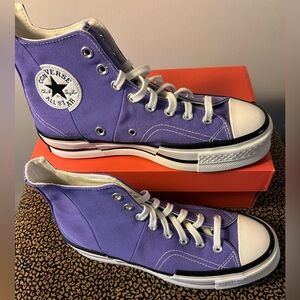 Women’s size 10 Chuck 70 Plus Hi in Viper Violet